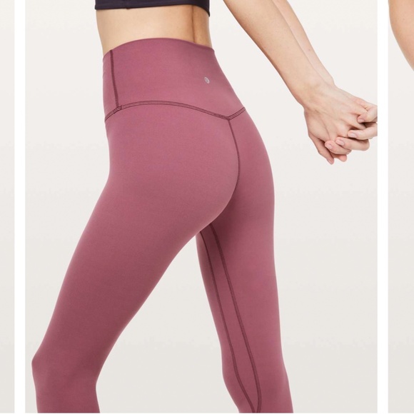 Lululemon Align Pant II *25" Leggings Misty Merlot Size 4 - Picture 6 of 6